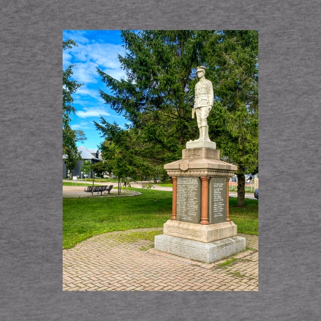 The Orangemen War Memorial Sydney Cape Breton by Debra Martz